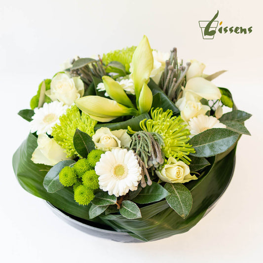Bloemstuk 16 Ronde schaal