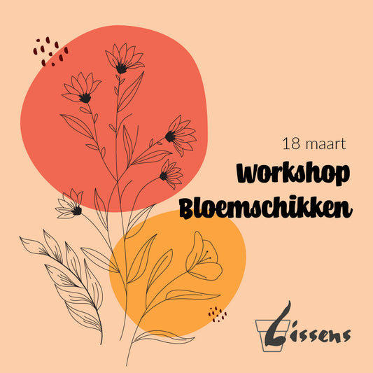 Workshop bloemschikken 18 maart