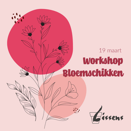 Workshop bloemschikken 19 maart