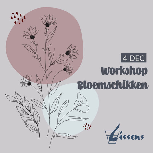 Workshop bloemschikken 4 december