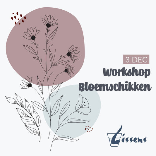 Workshop bloemschikken 3 december
